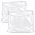 Representative clear turkey brining bag on white