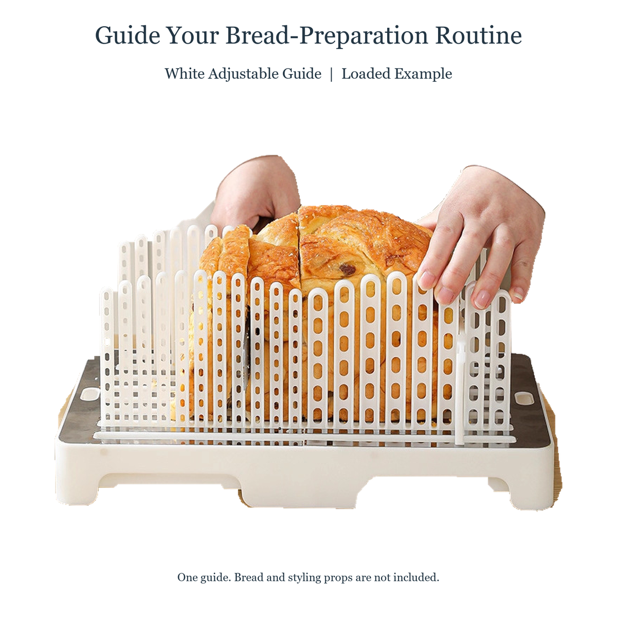 Original White bread guide upright strips and crumb tray features