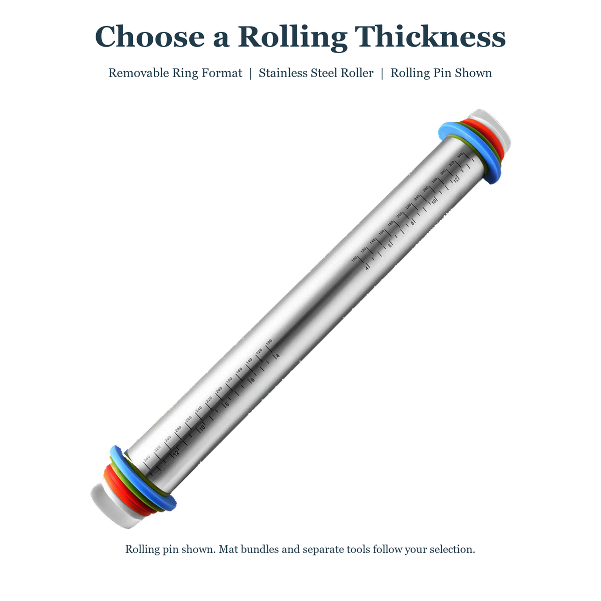 Source-preserved rolling pin features with configuration disclosure