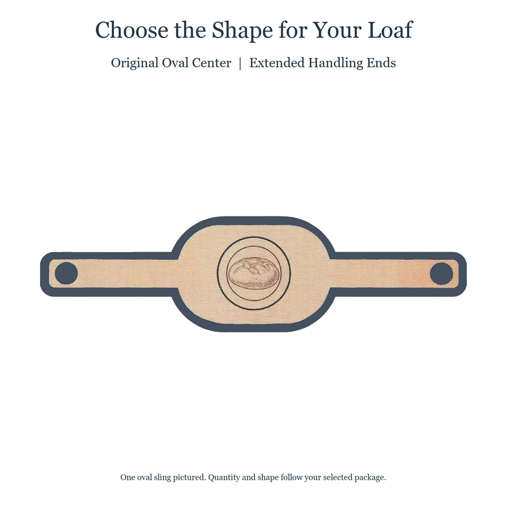 Round & Oval Silicone Bread Sling Options for Dutch Oven Dough Transfer - feature