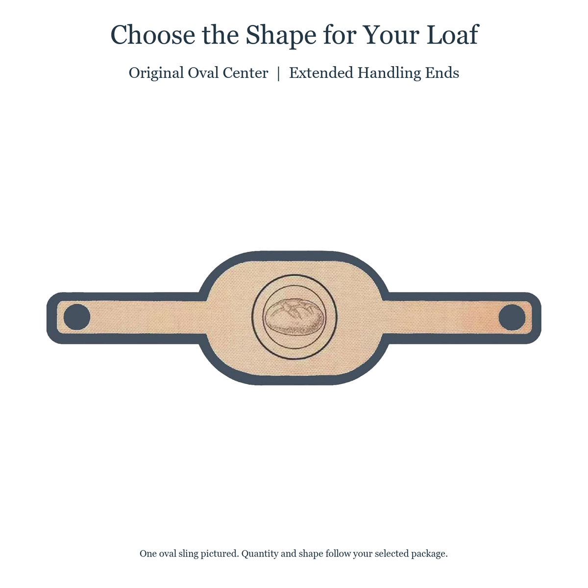 Round & Oval Silicone Bread Sling Options for Dutch Oven Dough Transfer - feature