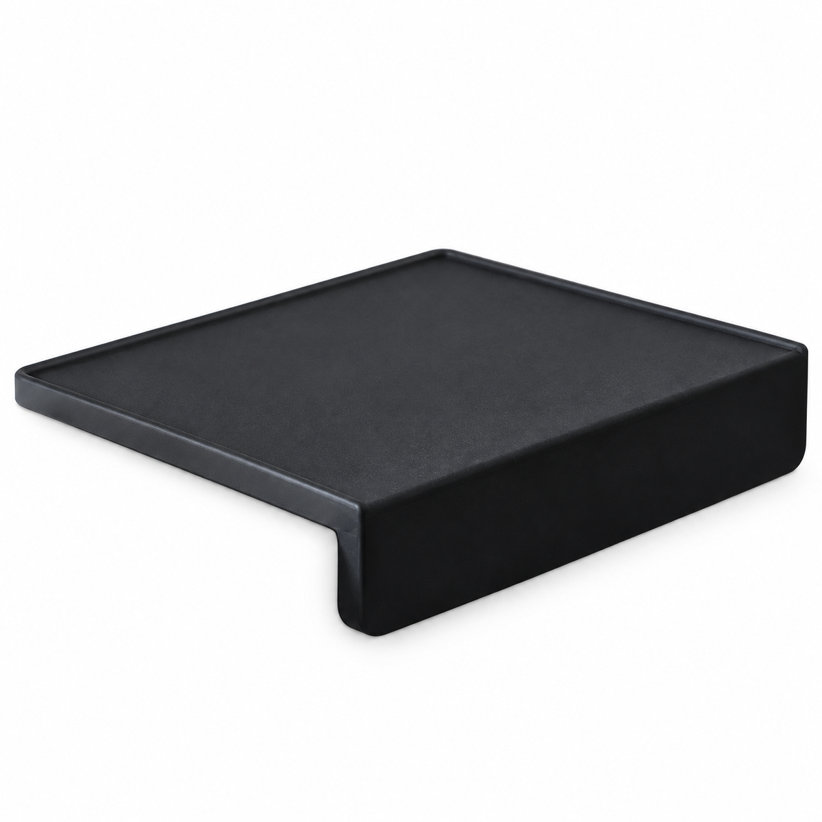 Large Silicone Coffee Tamping Mat for Organizing an Espresso Counter - Black - main
