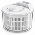 Manual Salad Spinner with Standard and 5L Upgrade Options for Home Salads - Standard White - main